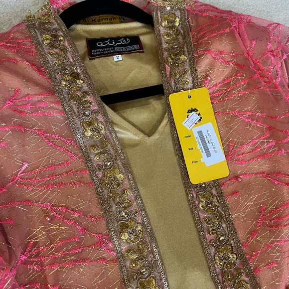 NWT  African Evening Gown Long Abaya Caftan Dresses for Women size medium - Picture 7 of 8